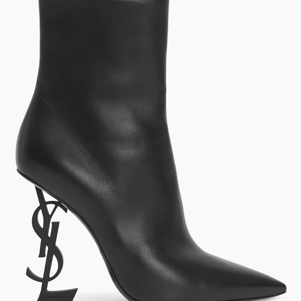 Saint Laure Opyum Leather Booties